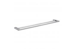 China 62.5cm SUS304 Bathroom Towel Bars Brushed Double Towel Bar Rack supplier