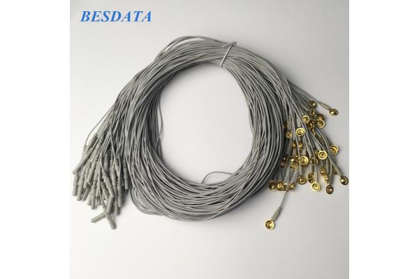 Top quality EEG Electrodes / eeg gold cup electrodes Precision measurement