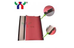 China Ruby Carat Offset Printing Blanket UV Rubber PHOENIX 329 Red 1.96mm Thickness supplier