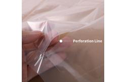 China Custom Plastic LDPE Pre Opened Side Bag For Autobag Side Pouch Machine supplier
