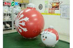 China Holiday Party Hanging Decoration Inflatable Snowflake Balloon supplier