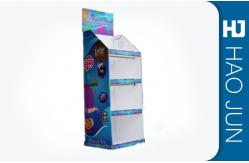China Offset Printing Cardboard Product Display Stands / Cardboard Display Shelves supplier