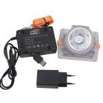 KL6LM ATEX Approved LED Mining Cap Lamp Wireless Rechargeable With 15000Lux Brightness for sale