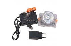 China KL6LM ATEX Approved LED Mining Cap Lamp Wireless Rechargeable With 15000Lux Brightness supplier
