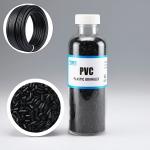 ROHS Black PVC Compound Granules For Cable Jacket Extrusion Molding