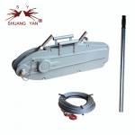 Electric Cable Winch 300-2000kg Silver Metal Color Automatic Brake Safety for sale