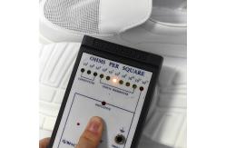 China Lab White Mesh PU Insole Safety Working Anti-Static ESD Shoes supplier