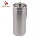 4L Small Stainless Mini Keg Single Wall Customized Logo for sale