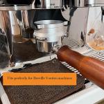Sliver 54mm Hands Free Aluminum Coffee Dosing Funnel for Home Cafe