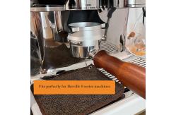 China Sliver 54mm Hands Free Aluminum Coffee Dosing Funnel for Home Cafe supplier