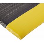 Yellow Borders Pvc 2x3Ft Anti Fatigue Foam Mat Water proof