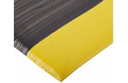 China Yellow Borders Pvc 2x3Ft Anti Fatigue Foam Mat Water proof supplier
