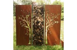 China Square Oem / Odm Corten Cladding Panels Modern Design supplier