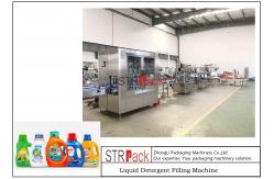 China Automatic Bottle Shampoo Liquid Detergent Filling Machine With Capping Packaging Line supplier