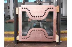 China CCM Straight Or Curved  Outer Contour Parallel H beam Copper Mould Tube supplier