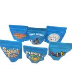 120g Digital Printed Stand Up Pouches OEM 3 Side Seal Flat Pouch
