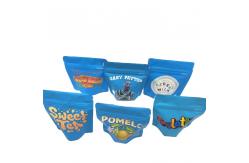 China 120g Digital Printed Stand Up Pouches OEM 3 Side Seal Flat Pouch supplier