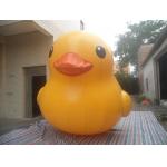 Commercial Show Airtight Inflatable Duck Cartoon For Water Games EN14960 EN71 for sale