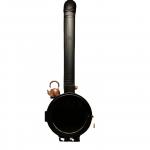 90cm 100cm Ceiling Suspended Fireplace Log Burners Rust Resistance