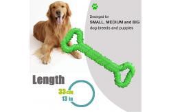 China Best Rubber Chew Toys For Dogs Heavy Aggressive Chewers Tooth Cleaning supplier