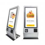 24inch Table LCD Capacitive Touch Screen Desktop Self Service Kiosk POS Payment Terminal Machine For Ordering Fast Food for sale