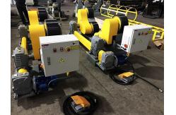 China Rubber / PU Self Aligning Pipe Welding Rotator with 100 T Max Capacity supplier