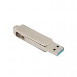 Silver Body Laser LOGO Type C USB With Key Hole Can Put Lanyard And Keyring for sale