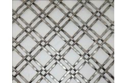 China Cabinets Decorative Architectural Woven Wire Mesh 1.2mm Diameter supplier
