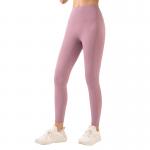 Antibacterial High Rise Yoga Pants Seamless Workout woman Leggings for sale