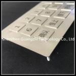 Self Service Machine Stainless Steel Keyboard Waterproof For Remote Controller for sale