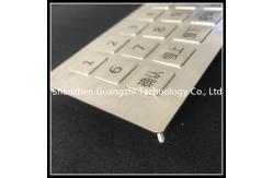 China Self Service Machine Stainless Steel Keyboard Waterproof For Remote Controller supplier