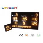 Customized Design LED Cricket Scoreboard With Mini Repeater 1200mm*2000mm*100mm for sale
