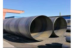 China 6M 12M Extra Long Size Carbon Steel Pipess With Punching Processing supplier