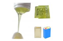 China 80A Polystone Statue Mold Polyurethane Liquid Rubber Light Yellow Transparent supplier