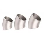 45° Cold Bending Technic Stainless Pipe Fittings for Heavy-Duty Applications for sale