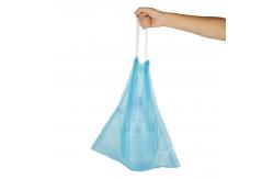 China Hot Seal OEM ODM Recyclable Garbage Bags Roll With Drawstring supplier