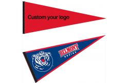 China 20x45cm Felt Triangle Banner supplier