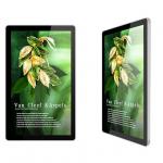 50 Hz - 60 Hz Wall Mounted Digital Signage Touch Screen Wide Viewing Angle