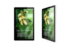 China 50 Hz - 60 Hz Wall Mounted Digital Signage Touch Screen Wide Viewing Angle supplier
