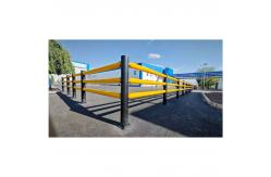 China Hsj Warehouse Elevator Forklift Flexible Safety Barrier Anti Collision supplier