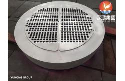 China ASME SA182  F304 / F304L Tubesheet for Heat Exchanger Tube bundle supplier