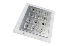 China 3*4 Flat Keys  Computer Numeric Keypad Panel Mounted Optional Keys Layout Characters supplier