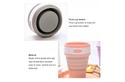 China Eco Portable Silicone Reusable Folding Coffee Cup supplier