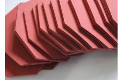 China Closed Cell Silicone Foam Gasket Wear Resistant For Rubber Floor Covering supplier