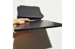 China Rectangle Black compressive Paper Cushion Pad For Chocolate Candy supplier