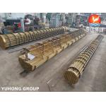 Copper Alloy Heat Exchanger Tube Bundle C44300 C68700 With Tubesheet