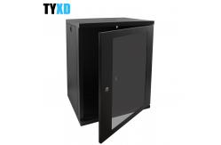 China Lockable 12U Floor Standing Data Cabinet For Servers / Network Devices supplier