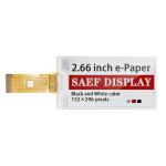 2.66 Inch 3 Colors E Ink Panel , SPI Interface Electronic Paper Display for sale