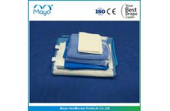 China Blue Laparotomy Drape Pack SMS Laparoscopy Pelviscopy Pack supplier