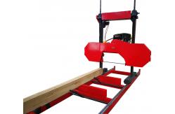 China Cheap Gasoline Manual Portable Horizontal Band Saw Mill SH-24 supplier